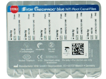 RECIPROC blue Files R40  31mm  6St